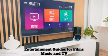 Entertainment Guides for Films Music and TV