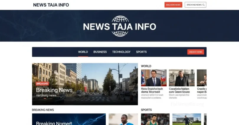 news taja info